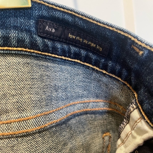 Citizens of Humanity Jeans Womens 29 Dark Wash Denim Ava Low Rise Straight Leg - Picture 5 of 9